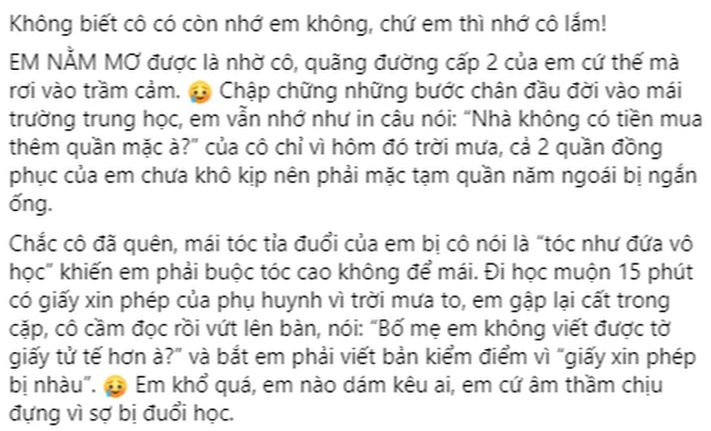 Cựu học sinh kể đủ chuyện kinh dị về 1 trường hot ở Hà Nội: Mắng xối xả phụ huynh, học sinh mặc quần dài hơn quy định bị cắt ngay tại chỗ?-1