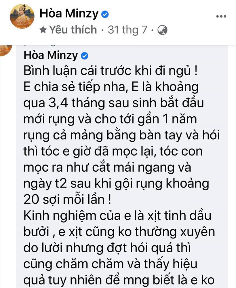 Hoà Minzy tiết lộ bị sụt cân nghiêm trọng, chân tay nổi gân, mắc phải tình trạng nhiều mẹ gặp phải sau sinh-3