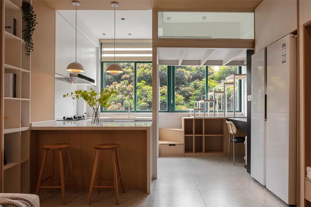 Căn nhà ống trải dài và cuộc đại phẫu thuật thành công ngoài sức tưởng tượng, chỉ 35m2 nhưng có tới 8 khu vực chức năng tiện dụng-21