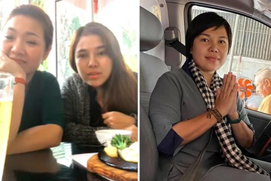 Giang Kim Cúc đang chịu 