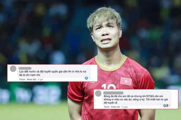 Xôn xao phát ngôn xin đừng nói tôi phản bội được cho là của Công Phượng lại dẫn đến trang PR cá độ bóng đá?-4