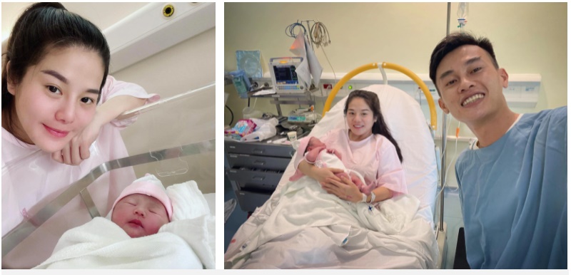 Mẹ bầu quý tộc Lê Loan lên bàn đẻ vẫn xinh lung linh, sinh xong nhan sắc lại càng khiến mọi người trầm trồ-2