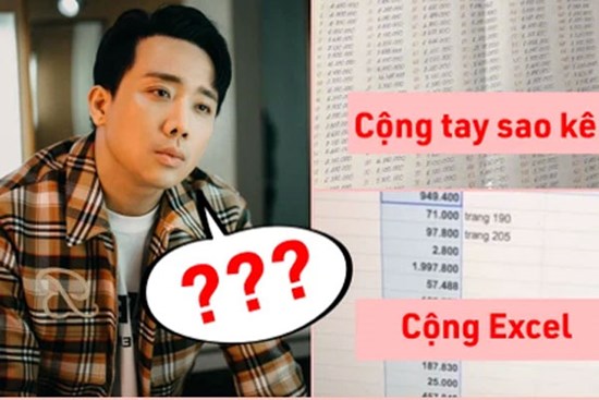 Nhiều netizen vẫn ngồi 4 tiếng chép tay, cộng lại sao kê của Trấn Thành dù Vietcombank đã lên tiếng