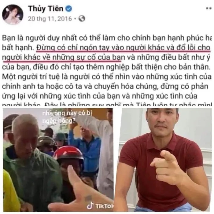 Thủy Tiên bị netizen mỉa mai vì phát ngôn Đừng chỉ tay vào người khác trong quá khứ-1