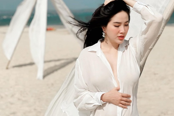 Bảo Thy đã hạ sinh quý tử đầu lòng cho ông xã đại gia, tiết lộ luôn dung mạo và thông tin của bé!-4