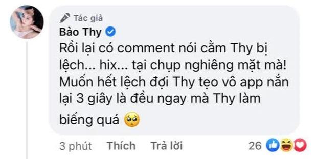 Bảo Thy xuất hiện với chiếc cằm lệch, nghi gọt mặt 80 lần-4