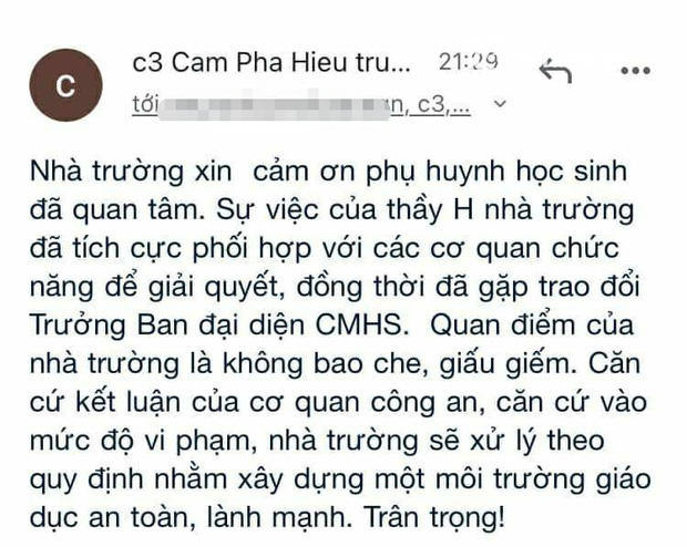 Thầy giáo cấp 3 tại Quảng Ninh bị tố quấy rối, nhắn tin tán tỉnh loạt nữ sinh, nhà trường chính thức lên tiếng!-5
