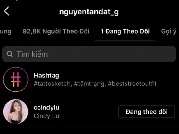 Đạt G và Cindy Lư nghi toang sau 4 tháng công khai hẹn hò, đàng trai rời hội chỉ follow mình em?-5