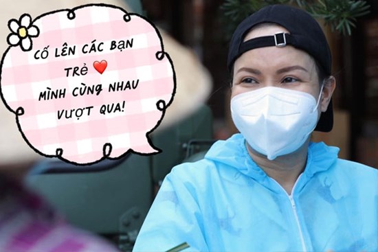Việt Hương tuyên bố ngưng từ thiện phát quà từ 15/9
