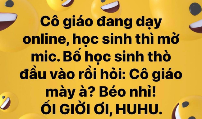 Con học online chưa tắt mic, bố đi qua nói một câu kém duyên khiến cô giáo ngượng chín mặt-1