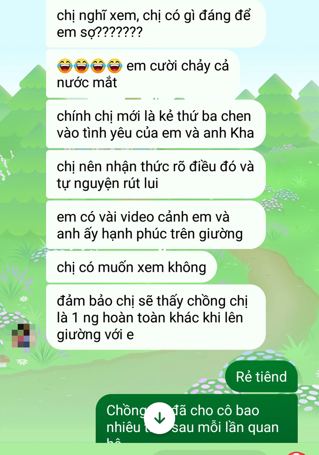 Tới khi giàu có, chồng trả ơn cho tôi bằng những tin nhắn sôi ruột gan thế này đây!-6
