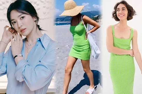 Lần hiếm hoi Song Hye Kyo khoe 3 vòng bốc lửa ngùn ngụt, chẳng ngại cắt váy sexy lấn át cả mẫu hãng