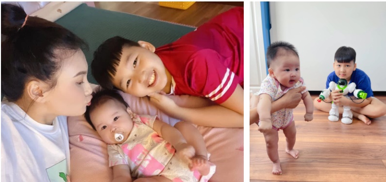Sợ con trai tủi thân khi mẹ đẻ em bé, Bảo Thanh được khen khéo nuôi con vì làm điều này hàng ngày-3