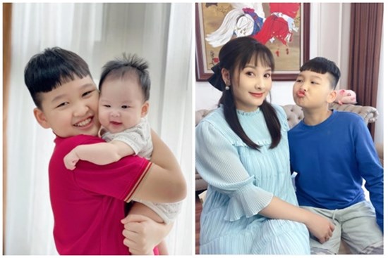 Sợ con trai tủi thân khi mẹ đẻ em bé, Bảo Thanh được khen khéo nuôi con vì làm điều này hàng ngày