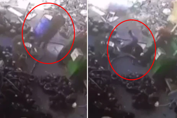 Clip: Bình oxy phát nổ kinh hoàng, 2 người đàn ông thoát chết khó tin-1