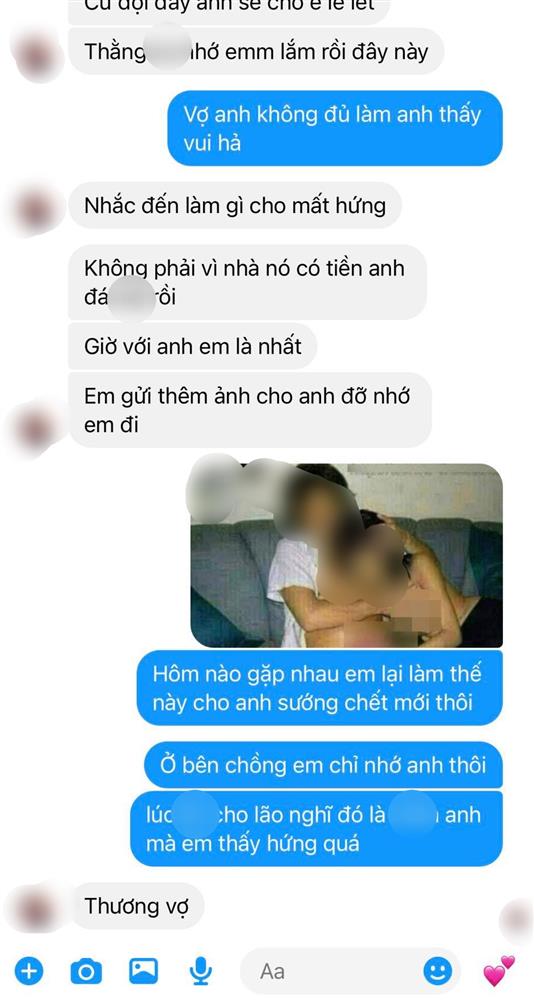 Phát hiện chồng và nhân tình gửi ảnh nóng cho nhau, vợ có màn xử lý sau tin nhắn kinh hoàng: Đêm nào anh cũng chỉ thèm mỗi em”-3