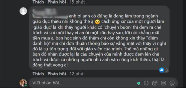 Sinh viên xin vắng học vì nhà có người mất, giảng viên kiêm MC VTV đăng lên Facebook mỉa mai: Nghỉ học có làm em đỡ buồn hơn không?-4