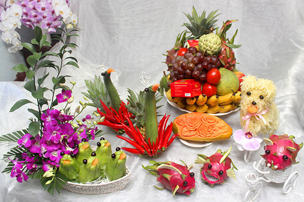 Hướng dẫn cách bày mâm ngũ quả Trung thu vừa đẹp vừa sáng tạo lại tiết kiệm chi phí, trẻ nhỏ nào cũng thích mê-5