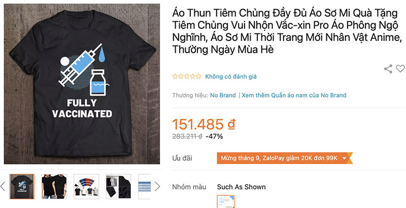 Áo phông in mã QR chứng nhận tiêm vắc xin bất ngờ gây xôn xao-4