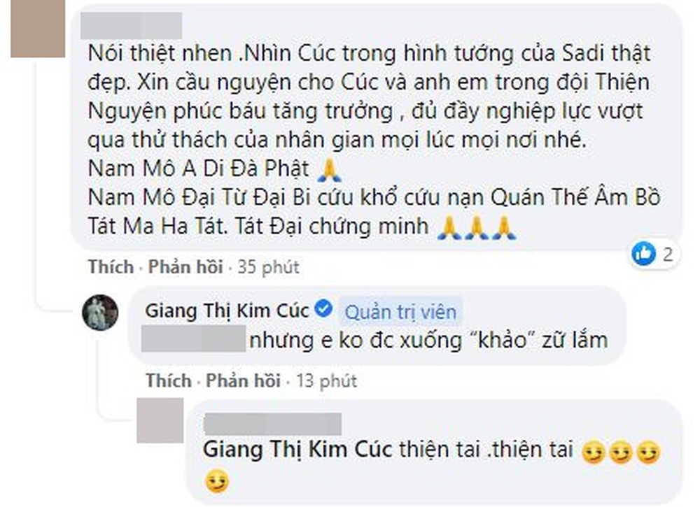 Xuất hiện ảnh Giang Kim Cúc xuống tóc đi tu sau khi lộ sao kê 20 tỷ tiền từ thiện, sự thật ra sao?-3