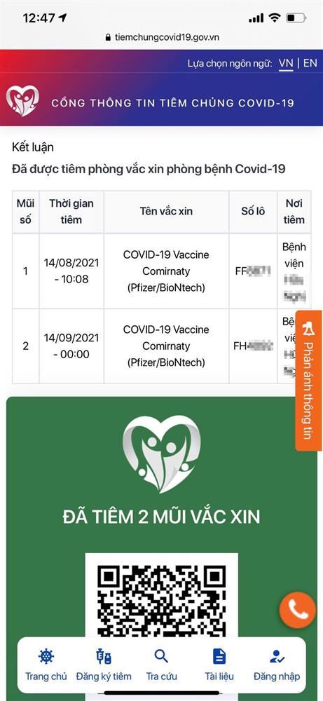 Người dân có thể tra cứu thông tin tiêm chủng vắc xin phòng COVID-19 của mình tại đâu?-8