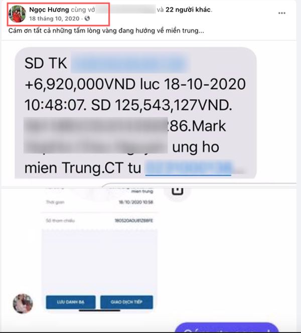 Đến mẹ Hà Hồ bị soi chi tiết gây tranh cãi, chỉ ghi tên cá nhân và con gái khi phát tiền trong đợt cứu trợ miền Trung?-3