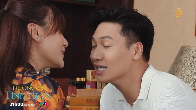 Hương vị tình thân tập 35: Long cõng vợ, đòi ăn giò giữa ban ngày, Thy mỉa Phi núp váy Nam, nào ngờ bị chồng bắt gặp-1