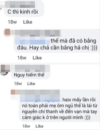 Clip: Người mẹ trẻ một tay lái xe một tay ôm con nhỏ đang ngủ trên vai bị nhiều người chỉ trích-1