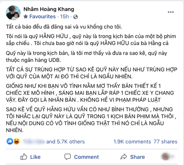 Lật tẩy hàng loạt chiêu trò mà cậu IT Nhâm Hoàng Khang sử dụng để lách luật trước giờ công khai sao kê-3