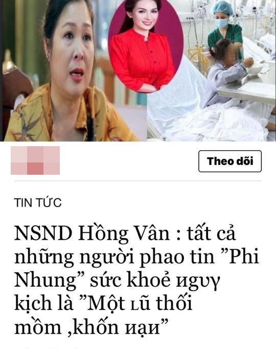 Hồng Vân lên tiếng về phát ngôn gây tranh cãi: Những người phao tin Phi Nhung nguy kịch là khốn nạn-2