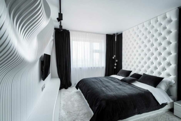 Những phòng ngủ màu trắng ấn tượng cho không gian nghỉ ngơi tuyệt vời, mang đến giấc ngủ trong lành, khỏe khoắn-5