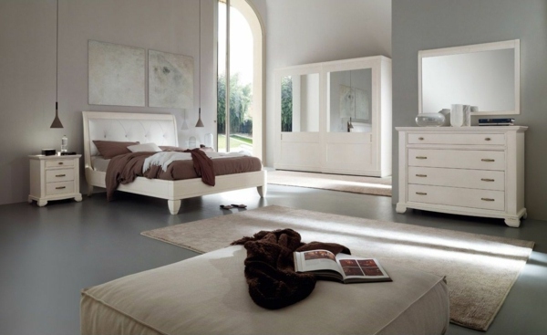 Những phòng ngủ màu trắng ấn tượng cho không gian nghỉ ngơi tuyệt vời, mang đến giấc ngủ trong lành, khỏe khoắn-12