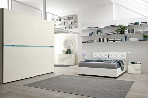 Những phòng ngủ màu trắng ấn tượng cho không gian nghỉ ngơi tuyệt vời, mang đến giấc ngủ trong lành, khỏe khoắn-14
