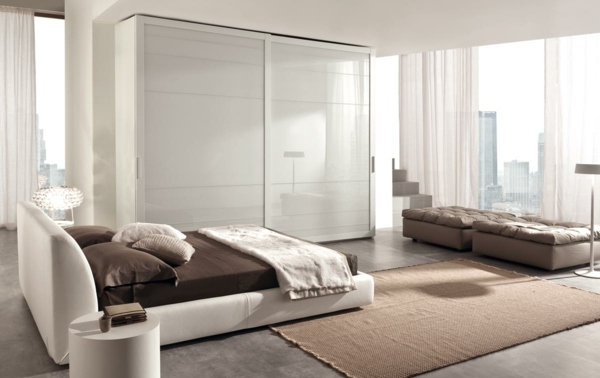Những phòng ngủ màu trắng ấn tượng cho không gian nghỉ ngơi tuyệt vời, mang đến giấc ngủ trong lành, khỏe khoắn-17
