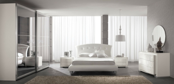 Những phòng ngủ màu trắng ấn tượng cho không gian nghỉ ngơi tuyệt vời, mang đến giấc ngủ trong lành, khỏe khoắn-24