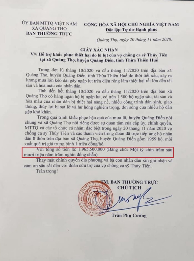 Netizen soi bằng được lỗi trong giấy tờ của Công Vinh và Thuỷ Tiên: Không rõ ngày tháng, số tiền bằng số và chữ khác nhau?-2