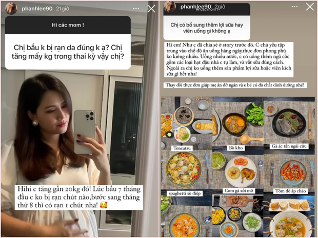 Phu nhân sếp lớn tập đoàn nghìn tỷ tiết lộ tình trạng body sau khi tăng 20kg vì mang bầu-2