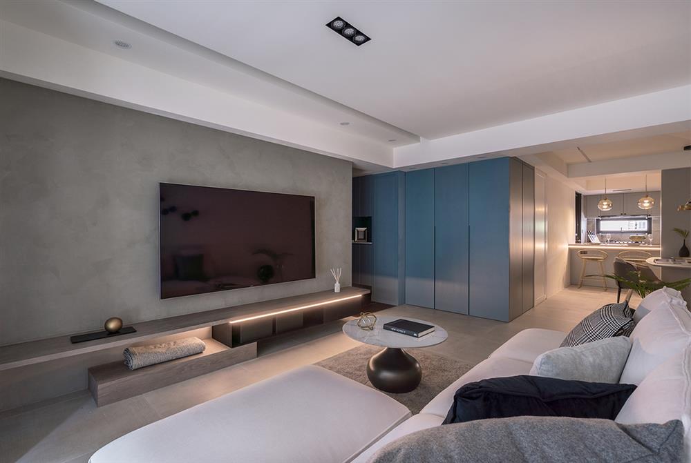 Căn hộ cũ kỹ xuống cấp với đồ đạc lộn xộn được biến hình thành không gian tinh tế, hiện đại dành cho vợ chồng trẻ-3