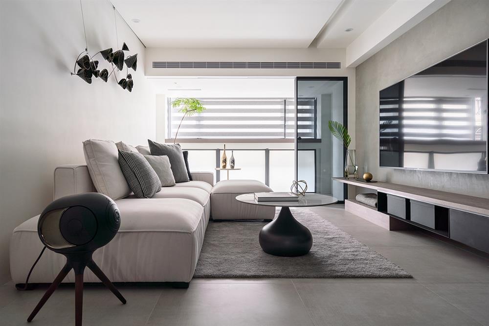 Căn hộ cũ kỹ xuống cấp với đồ đạc lộn xộn được biến hình thành không gian tinh tế, hiện đại dành cho vợ chồng trẻ-4