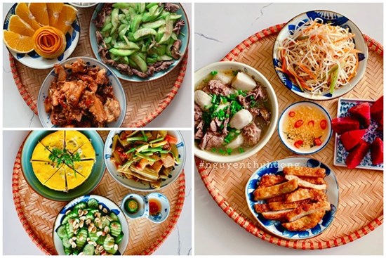 Khoe loạt mâm cơm ngon-bổ-rẻ trong những ngày giãn cách, mẹ đảm Hà Nội giúp chị em giải quyết bài toán