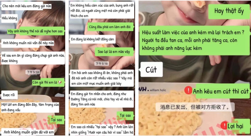 Gửi cho anh người yêu 2 bức ảnh, cô gái ngỡ ngàng vì bị chặn trong nháy mắt, xem nội dung xong ai cũng ngán ngẩm block là đúng-4