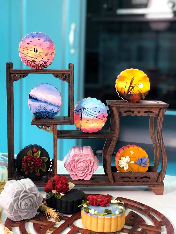 Hội chị em sáng&nbsp;tạo đủ loại bánh Trung thu&nbsp;phi truyền thống đẹp xuất sắc, chỉ muốn ngắm chẳng nỡ ăn-20