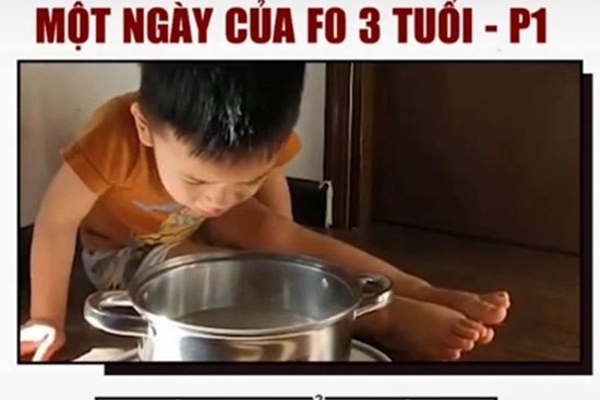 F0 3 tuổi và nhật ký chiến đấu với COVID-19 cực đáng yêu: Mạnh mẽ phủi con vi khuẩn đi