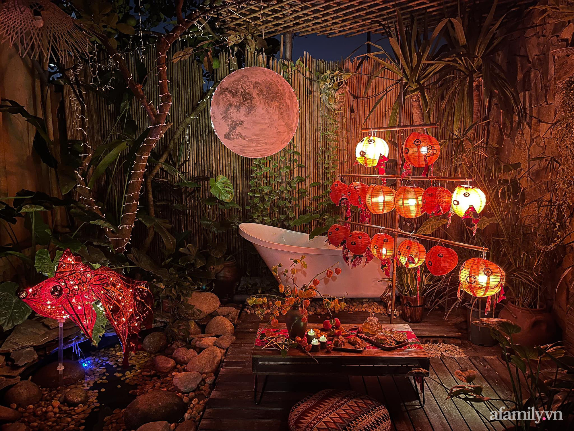 Phòng ngủ lung linh rực rỡ sắc màu Trung thu nhờ bàn tay khéo decor của cô gái Hà Nội-2