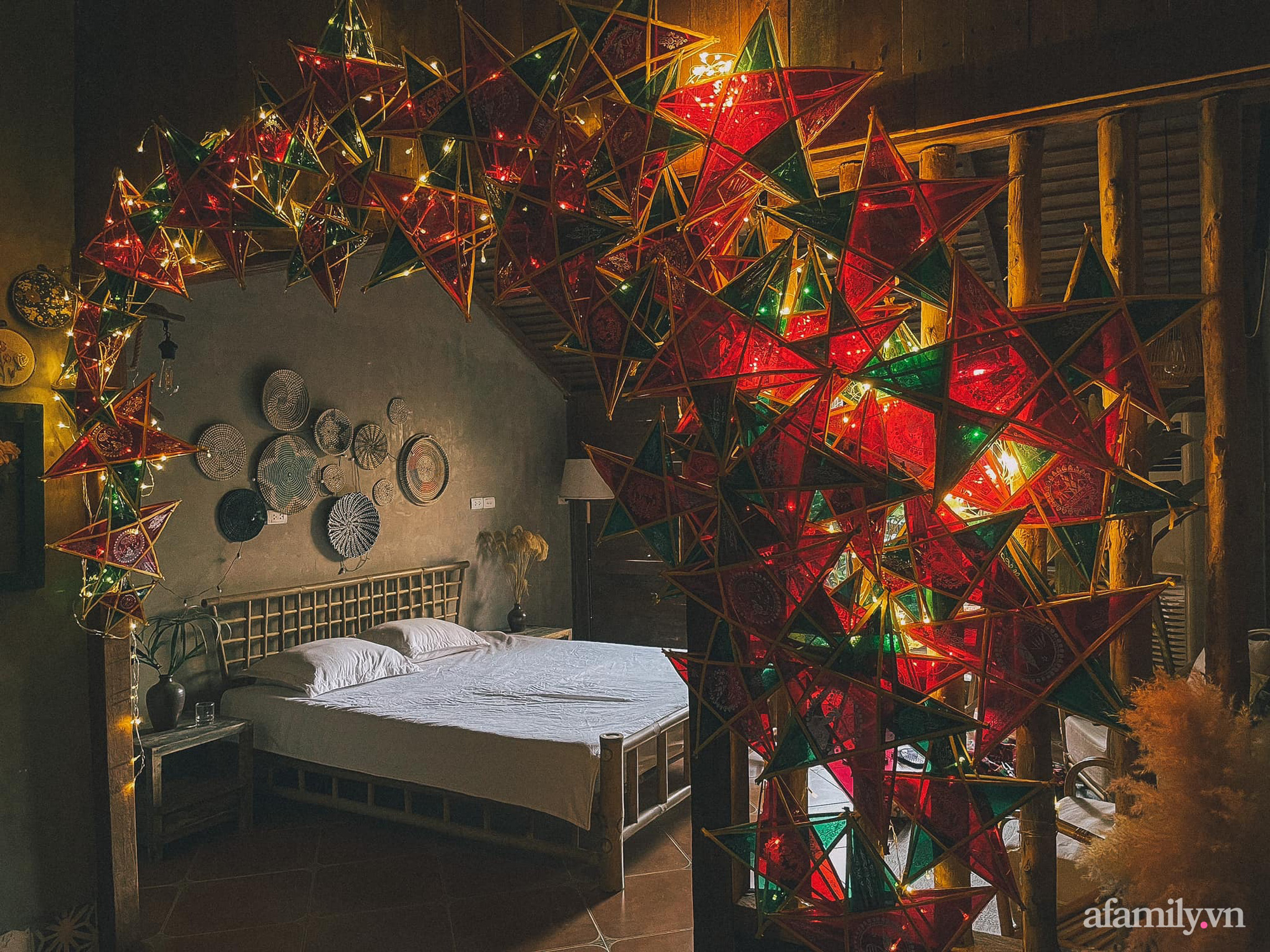 Phòng ngủ lung linh rực rỡ sắc màu Trung thu nhờ bàn tay khéo decor của cô gái Hà Nội-1