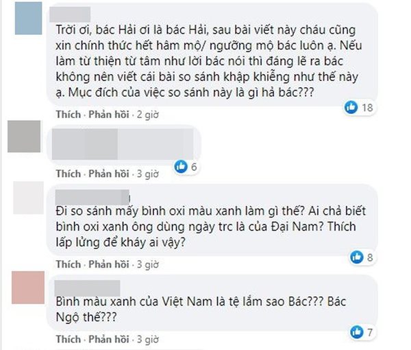 Ông Đoàn Ngọc Hải bị nghi đá xoáy ai đó khi khoe mua 1.000 vỏ bình oxy Nhật cũ xịn gấp 3 lần bình màu xanh-3