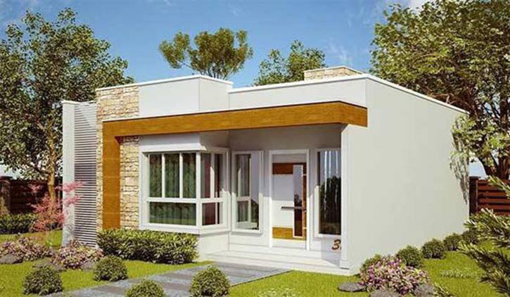 Mẫu nhà ống 1 tầng hiện đại, vừa túi tiền được ưa chuộng ở nông thôn-5