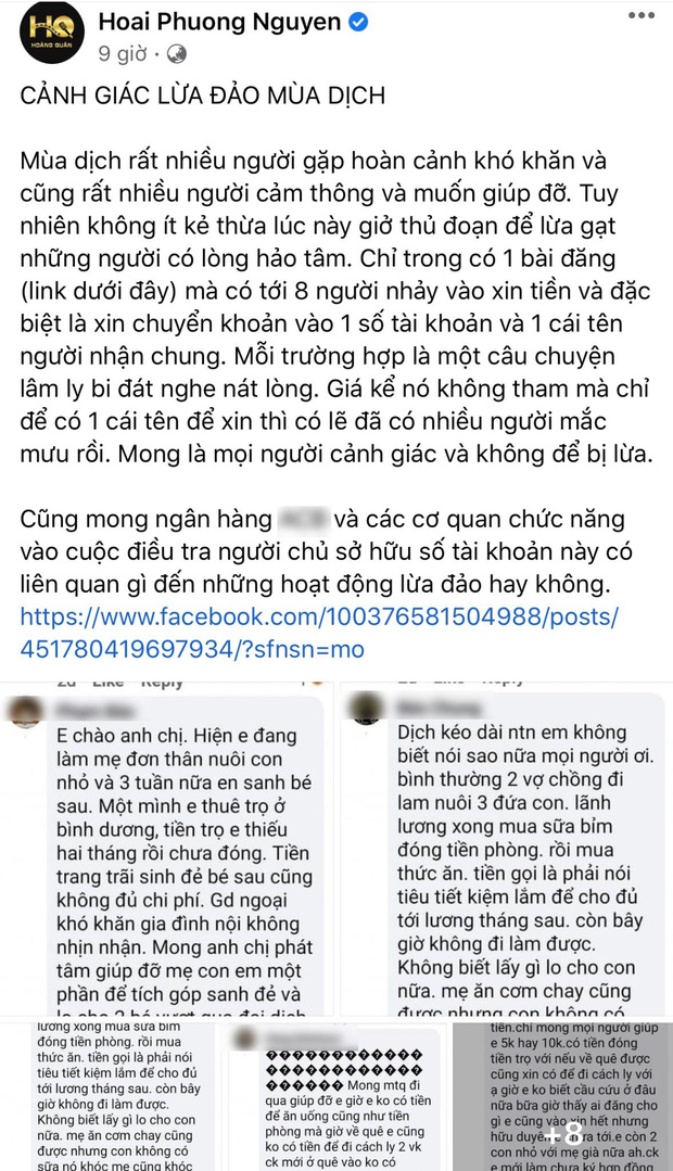 Chồng Việt Hương phanh phui chiêu lừa đảo trắng trợn mùa dịch: 8 người 1 tài khoản-1