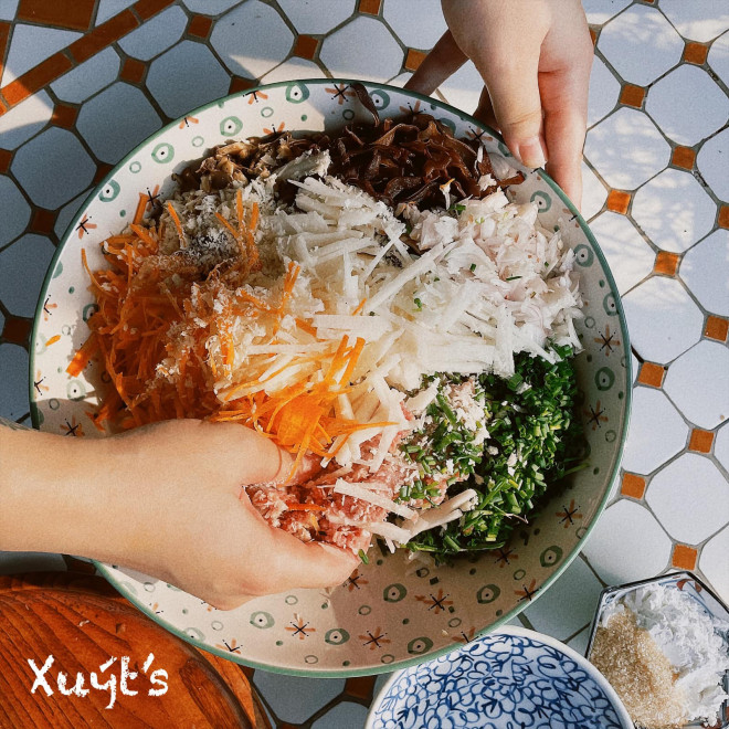 Thêm chút bột này, nem rán giòn tan, vàng ruộm, ngon miệng, đã mắt-3