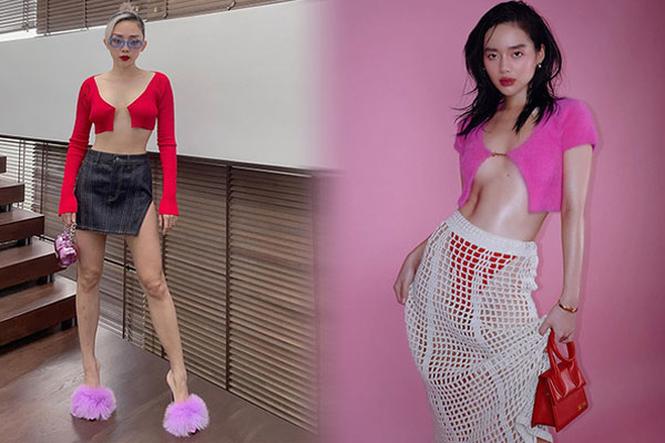 Tóc Tiên khoe tóc đỏ siêu chóe, người ta lại chỉ chú ý vòng 1 thôi-9